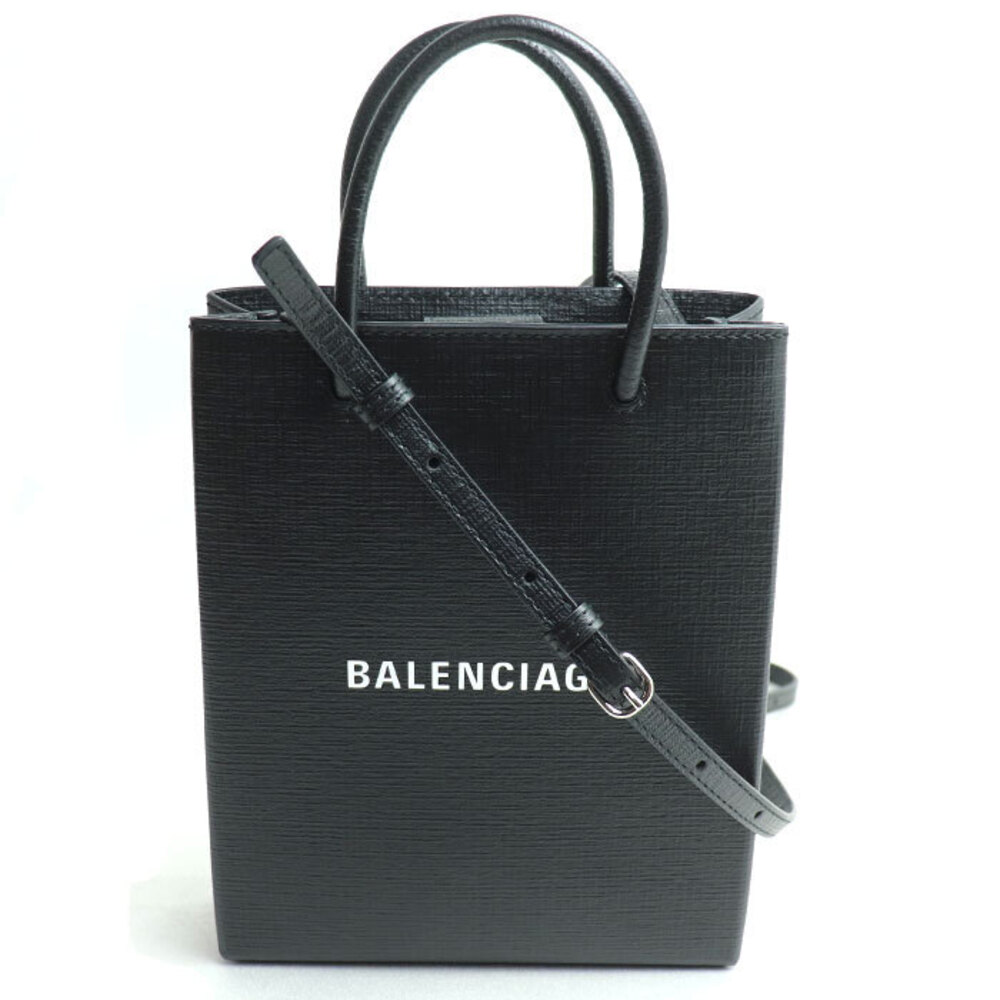 BALENCIAGA Shopping Bag Shoulder Black - Picture 1 of 5